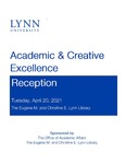 2021 Academic & Creative Excellence Reception Program by Lynn University