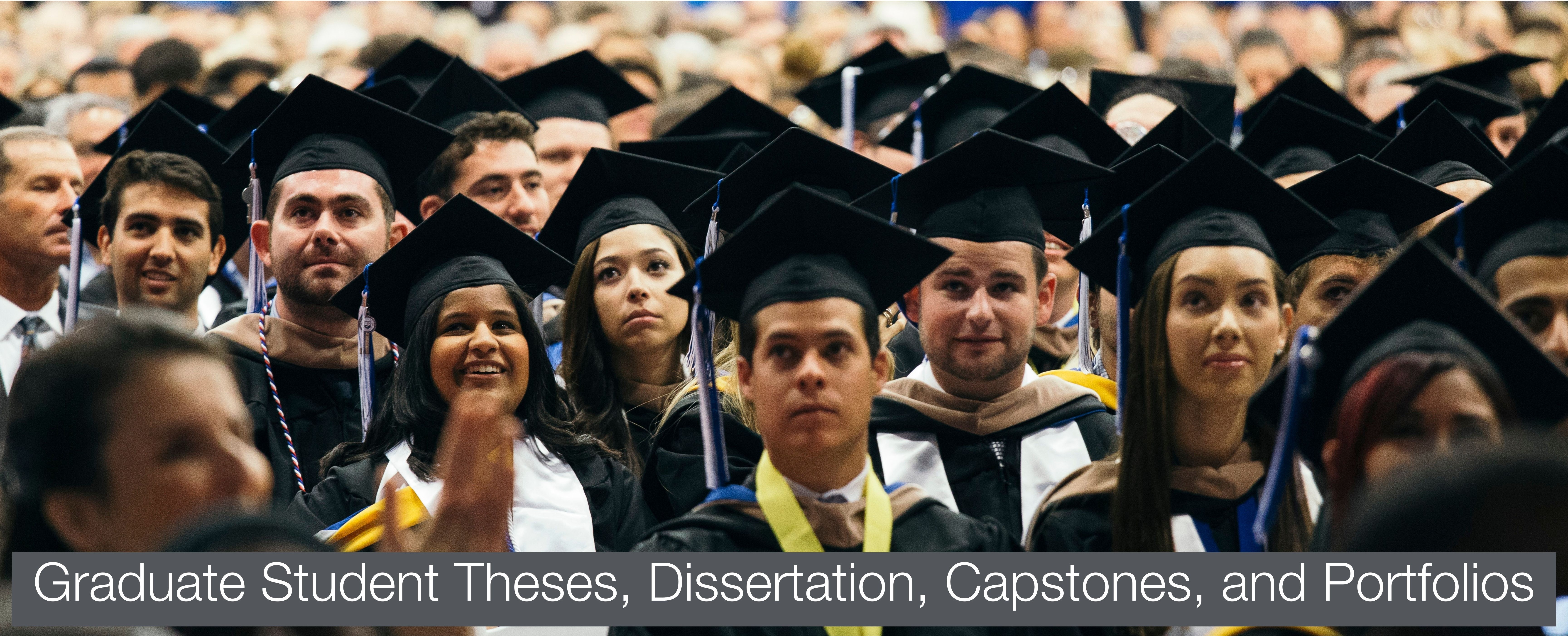 Graduate Student Dissertations, Theses, Capstones, and Portfolios