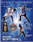 2006 Lynn University Women's Softball Media Guide