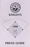 1988 College of Boca Raton Men's Baseball Media Guide by Lynn University Athletics