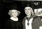1981 College of Boca Raton Commencement: Don Ross and Marylou Whitney by Lynn University