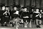 1981 College of Boca Raton Commencement: stage by Lynn University