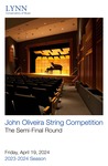 John Oliveira String Competition 2024 - Semi-Final Round