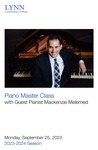 2023-2024 Master Class - Mackenzie Melemed (Piano)