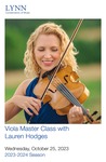 2023-2024 Master Class - Lauren Hodges (Viola)