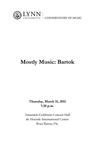 2010-2011 Mostly Music: Bartok