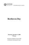 2008-2009 Beethoven Day by Yang Shen, David Cole, Roberta Rust, and Jose Menor