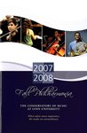 2007-2008 Philharmonia Season Program Fall