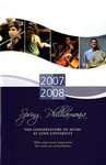 2007-2008 Philharmonia Season Program Spring by Lynn University Philharmonia, Jon Robertson, Albert George Schram, Daniel Shtereva, and Caleb Jones