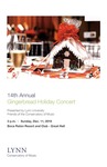 2016-2017 Gingerbread Holiday Concert by Lynn University Philharmonia and Guillermo Figueroa