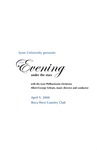 2007-2008 An Evening Under the Stars by Lynn University Philharmonia and Albert George Schram