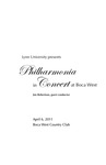 2010-2011 Philharmonia in Concert at Boca West by Lynn University Philharmonia, Jon Robertson, Svetlana Kosakovskaya, and Ciprian Stancioi