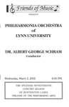 2004-2005 Friends of Music Presents Philharmonia Orchestra of Lynn University by Lynn University Philharmonia and Albert George Schram