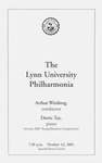 2001-2002 The Lynn University Philharmonia by Arthur Weisberg and Derric Tay