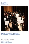 2021-2022 Philharmonia Strings by Lynn University Philharmonia and Guillermo Figueroa