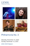 2022-2023 Philharmonia No. 3 by Lynn University Philharmonia, Guillermo Figueroa, Frederic Renaud, Gioia Gedicks, Miguelangel Garcia Marquez, and Jr Medina