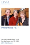 2023-2024 Philharmonia No. 1 by Lynn University Philharmonia, Jon Robertson, Carol Cole, David Cole, and Roberta Rust