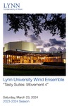 2023-2024 Lynn University Wind Ensemble: Tasty Suites "Movement 4" by Kenneth Amis and Lynn University Wind Ensemble