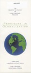 1992-1993: Dively Frontiers in Globalization Lecture Program