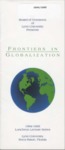 1994-1995: Dively Frontiers in Globalization Lecture Program