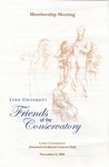2006-2007 Membership Meeting and Concert by Friends of the Consevatory and Marc Reese