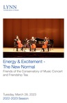 2022-2023 Energy & Excitement - The New Normal: Friends of the Conservatory of Music Concert and Friendship Tea