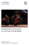 2024-2025 Scholarship Fund Concert at the Club at Quail Ridge