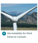Site Suitability for Wind Farms in Colorado by Laura Dekoninck