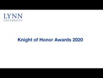Knight of Honor Awards 2020 by Lynn University