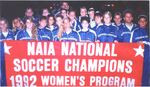 Women's Soccer Wins First National Championship by Lynn University Archives