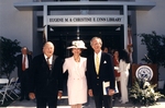 The Lynns and Herbert S. Newman at the Lynn Library Dedication by Lynn University