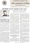 Marymount College Progress Report - Spring 1965