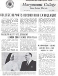 Marymount College Progress Report - Fall 1965 by Marymount College