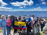 Quito study abroad 2026: Ecuador Flag by Jennifer J. Lesh