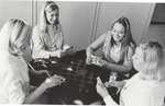 Marymount College Students Play Cards by Marymount College