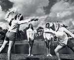 Marymount College 1971 Fencing Team by Marymount College