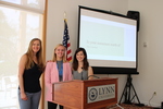 Student Research Symposium Presentation Tara Lunsford, Alanna Lecher & Cassandra Korte by Dawn Drubruiel
