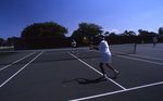 Lynn's Men's Tennis Players at Practice by Paul Talley