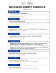 2025 Wellness Summit Schedule by Lynn University